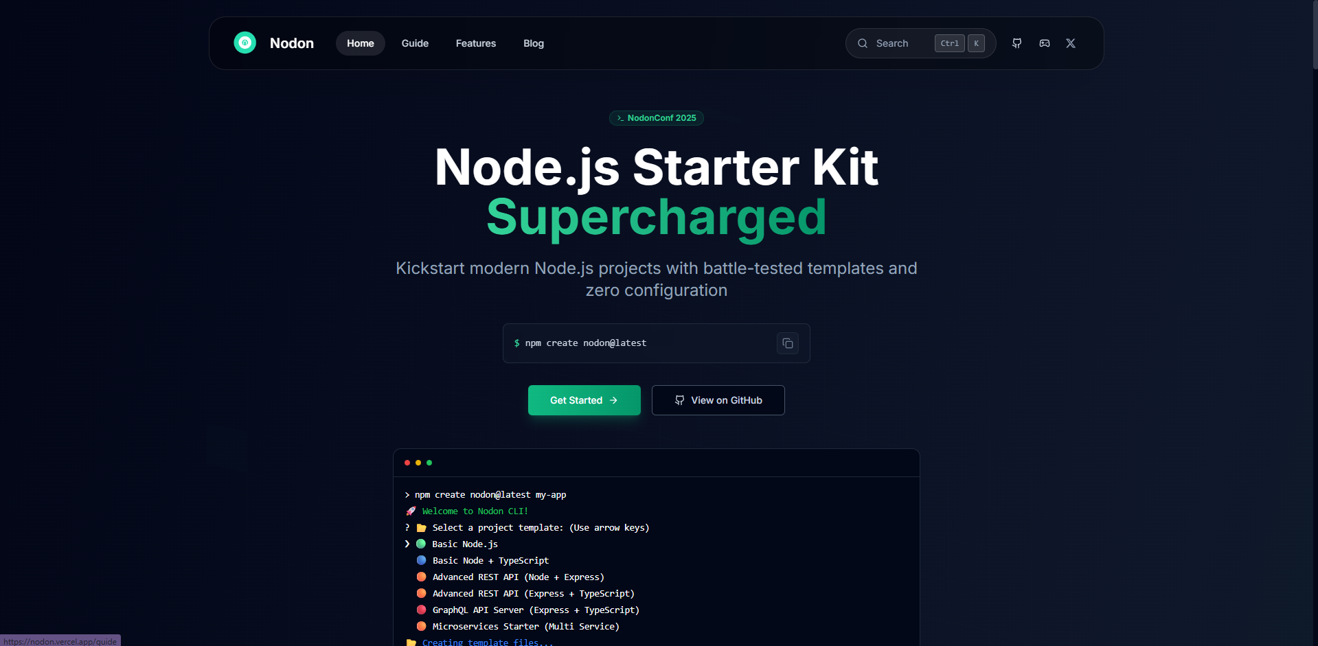 Nodon Project Screenshot